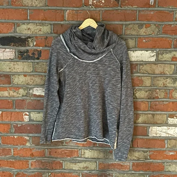 Free People Cowl Neck Long Sleeve - Picture 3 of 4